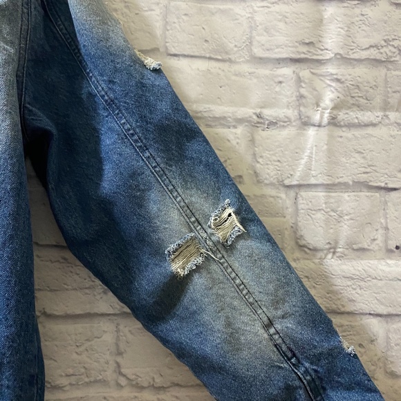Waimea Distressed Denim Jean Jacket - Picture 7 of 8